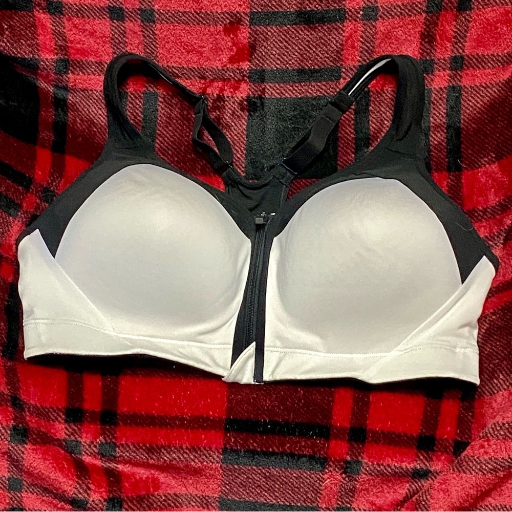 Champion Black and White Sports Bra